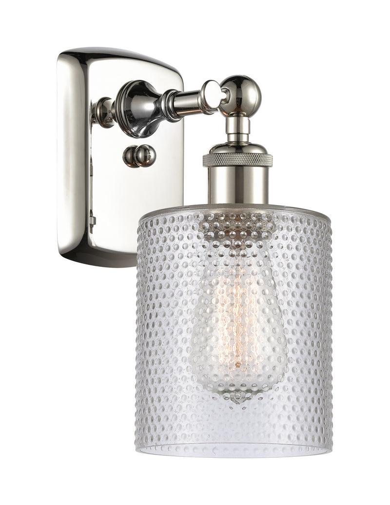 Innovations 516-1W-PN-G112 One Light Wall Sconce, Polished Nickel