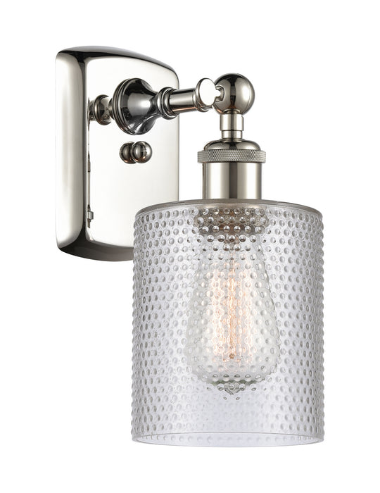 Innovations 516-1W-PN-G112 One Light Wall Sconce, Polished Nickel