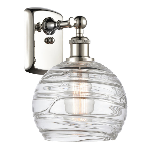 Innovations 516-1W-PN-G1213-8 One Light Wall Sconce, Polished Nickel