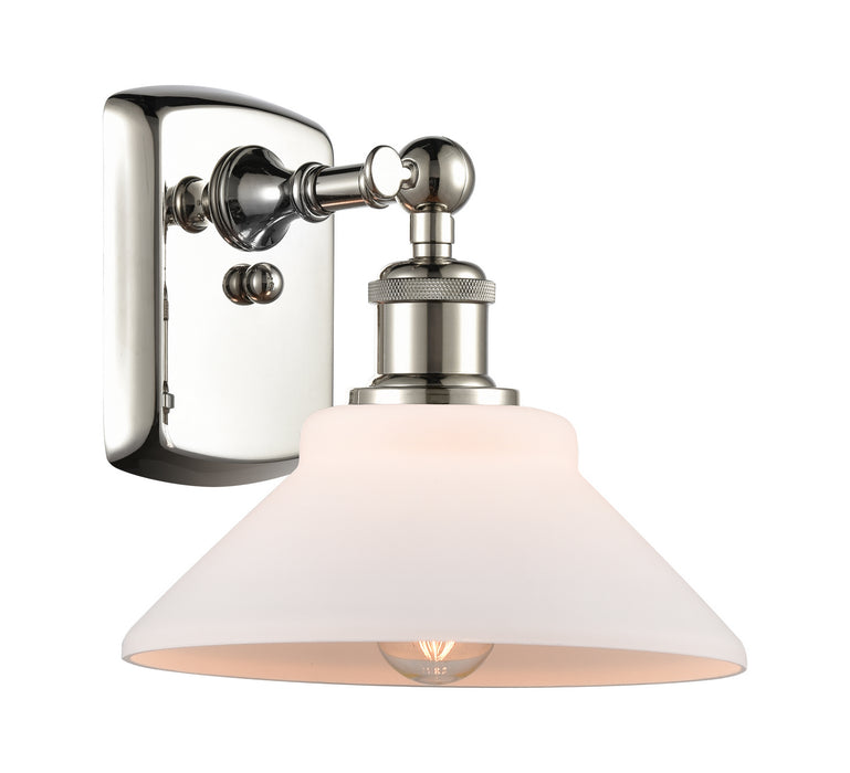 Innovations 516-1W-PN-G131 One Light Wall Sconce, Polished Nickel
