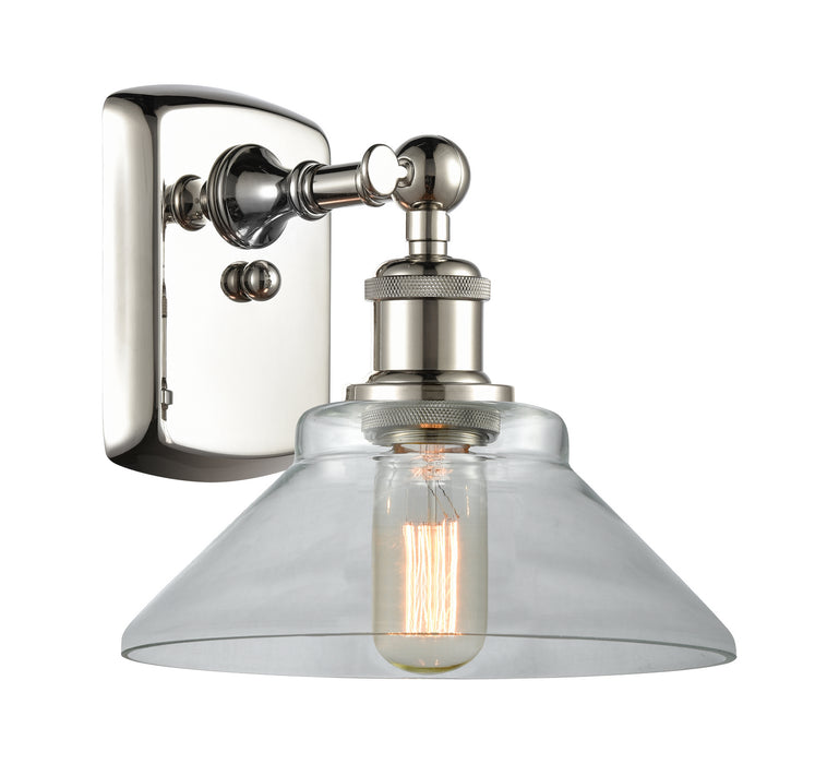 Innovations 516-1W-PN-G132 One Light Wall Sconce, Polished Nickel