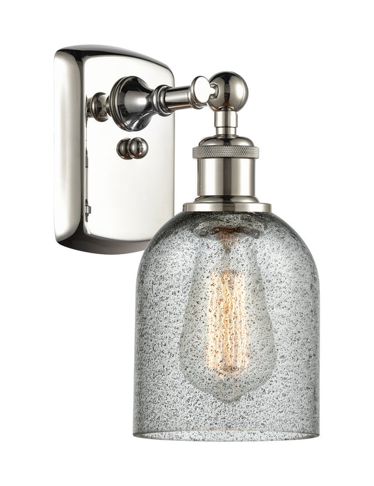 Innovations 516-1W-PN-G257 One Light Wall Sconce, Polished Nickel