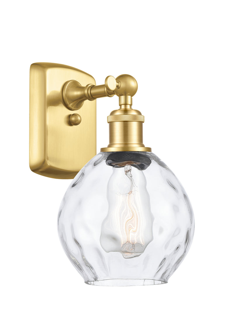 Innovations 516-1W-SG-G362 One Light Wall Sconce, Satin Gold