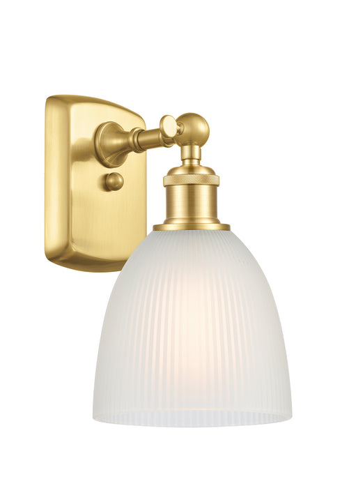 Innovations 516-1W-SG-G381 One Light Wall Sconce, Satin Gold