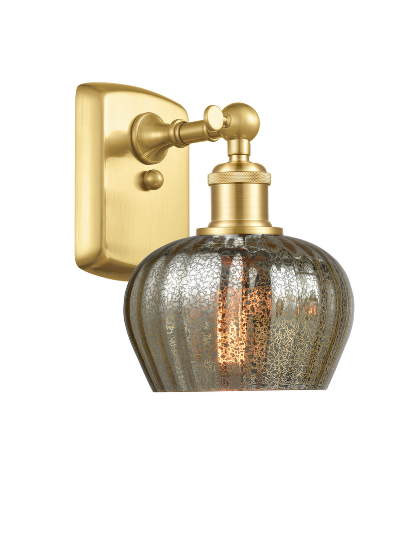 Innovations 516-1W-SG-G96 One Light Wall Sconce, Satin Gold
