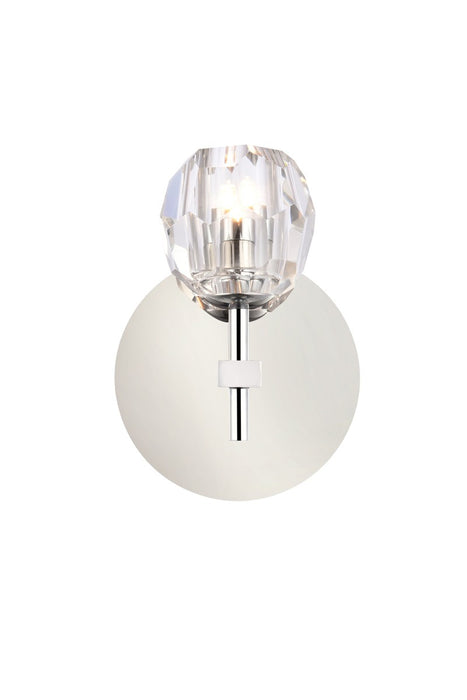 Elegant Lighting 3505W6C LED Wall Sconce, Chrome