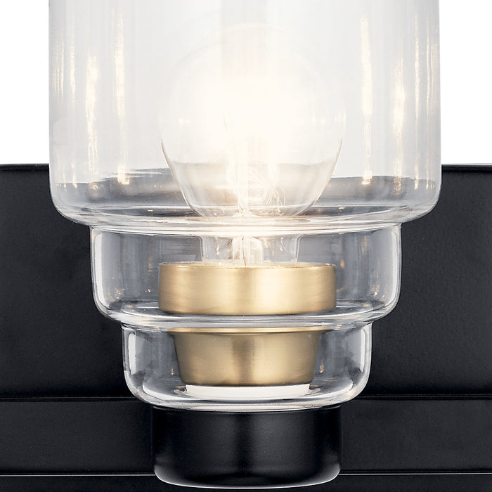 Kichler 55012BK Three Light Bath, Black