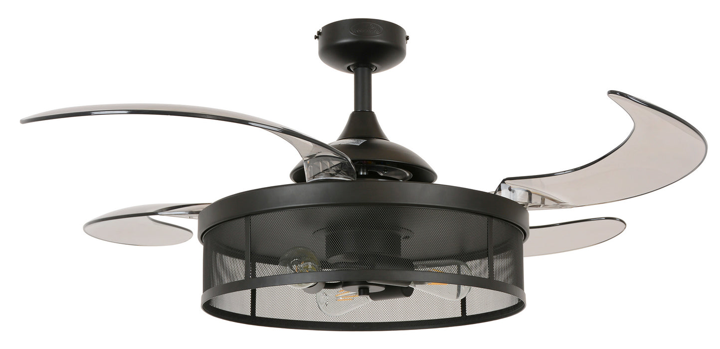 Beacon Lighting 51107101 48``Ceiling Fan, Black