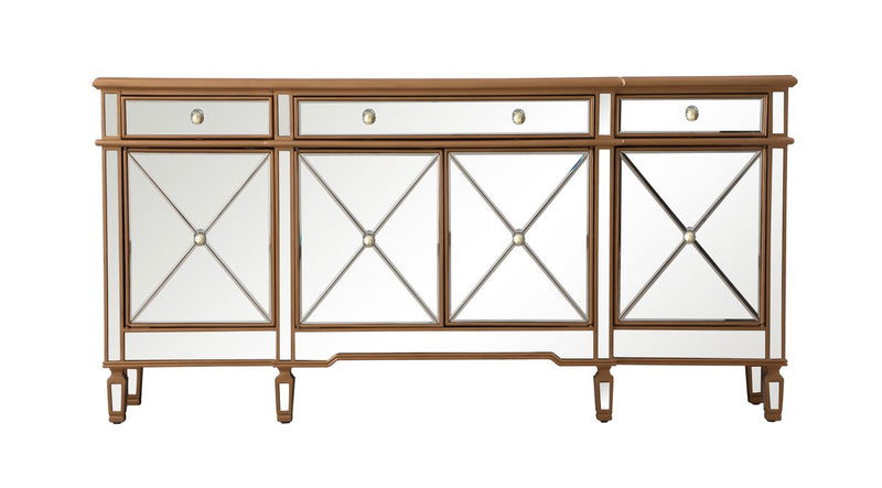 Elegant Lighting MF6-2111GC Credenza, Gold