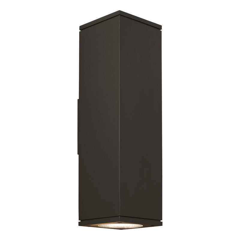 Visual Comfort Modern 700OWTEG83018WWCZUDUNV LED Outdoor Wall Lantern, Bronze