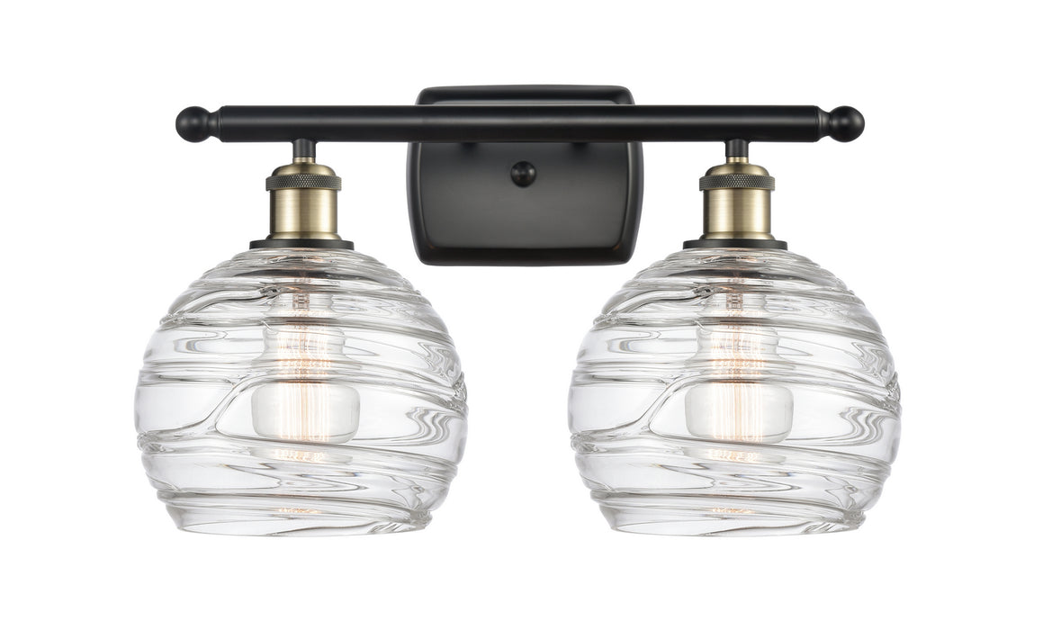 Innovations 516-2W-BAB-G1213-8 Two Light Bath Vanity, Black Antique Brass