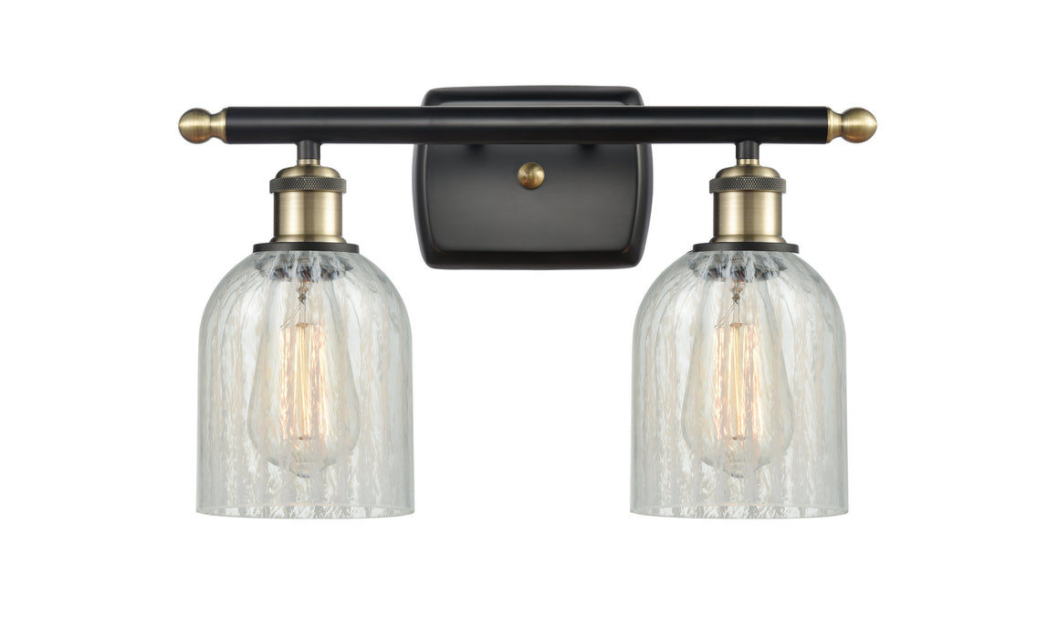 Innovations 516-2W-BAB-G2511 Two Light Bath Vanity, Black Antique Brass