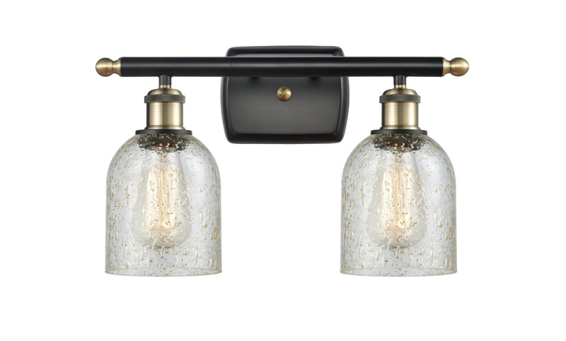 Innovations 516-2W-BAB-G259 Two Light Bath Vanity, Black Antique Brass