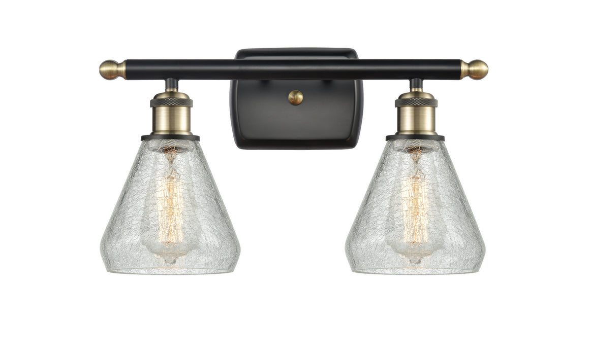 Innovations 516-2W-BAB-G275 Two Light Bath Vanity, Black Antique Brass
