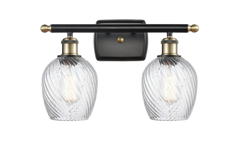 Innovations 516-2W-BAB-G292 Two Light Bath Vanity, Black Antique Brass