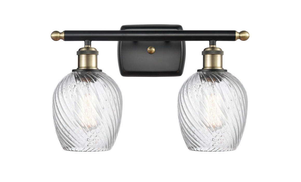 Innovations 516-2W-BAB-G292 Two Light Bath Vanity, Black Antique Brass