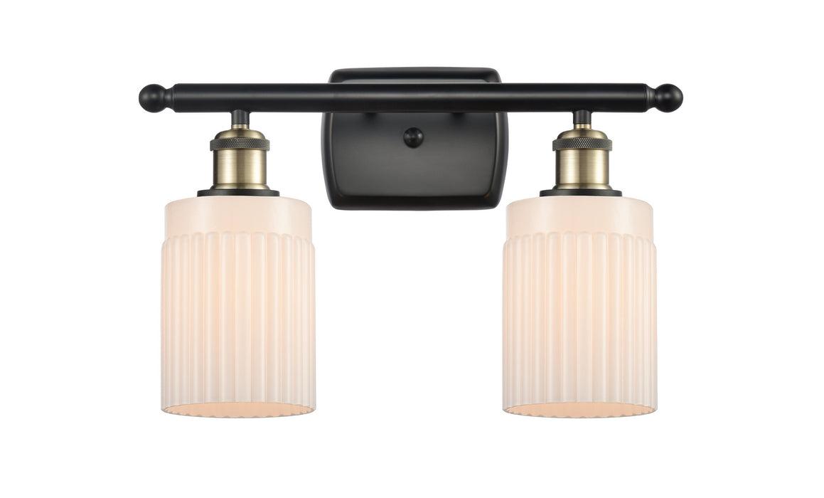 Innovations 516-2W-BAB-G341 Two Light Bath Vanity, Black Antique Brass