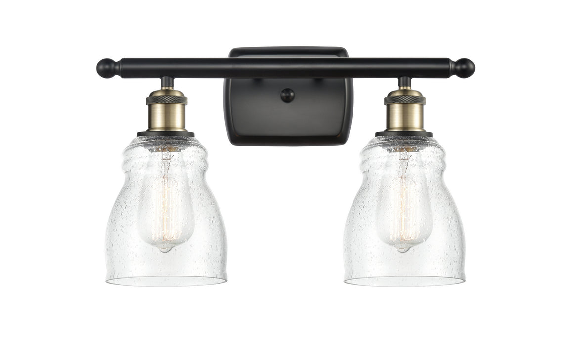 Innovations 516-2W-BAB-G394 Two Light Bath Vanity, Black Antique Brass