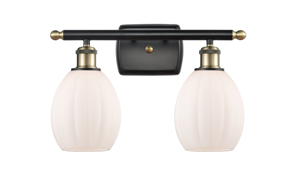 Innovations 516-2W-BAB-G81 Two Light Bath Vanity, Black Antique Brass