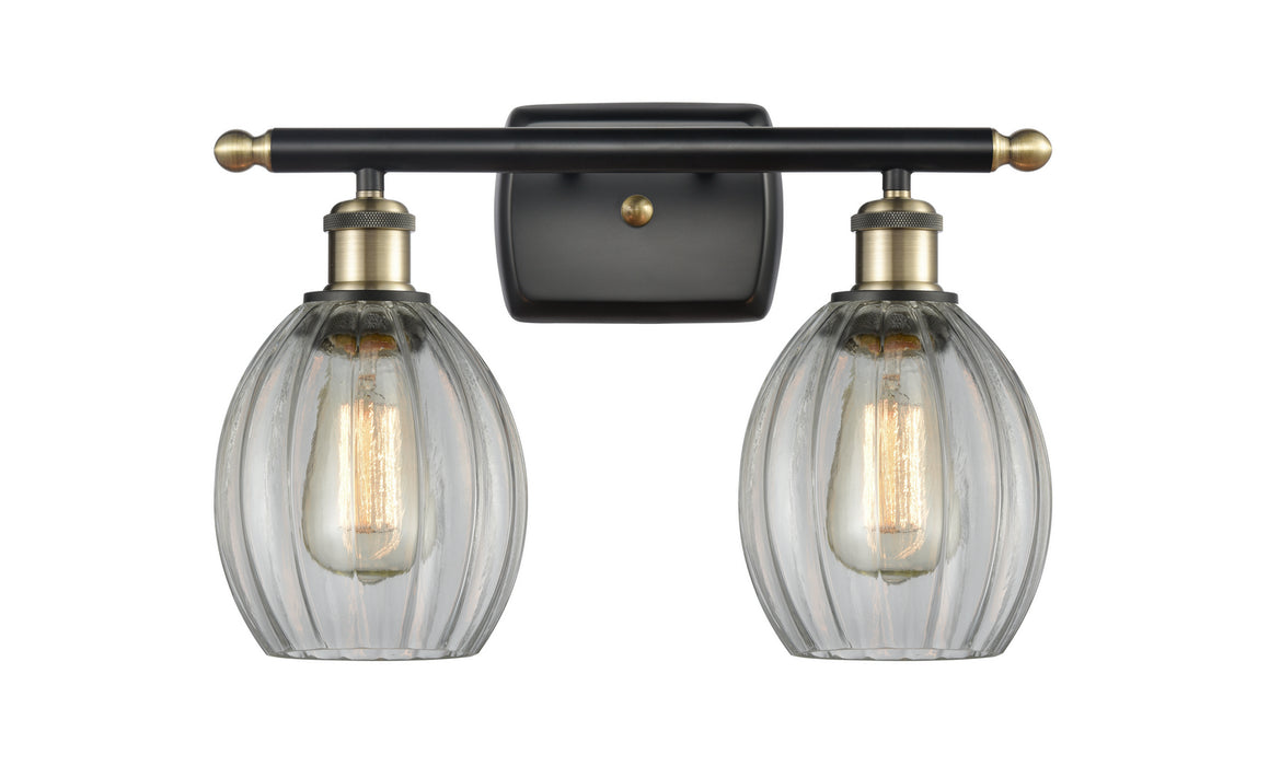 Innovations 516-2W-BAB-G82 Two Light Bath Vanity, Black Antique Brass