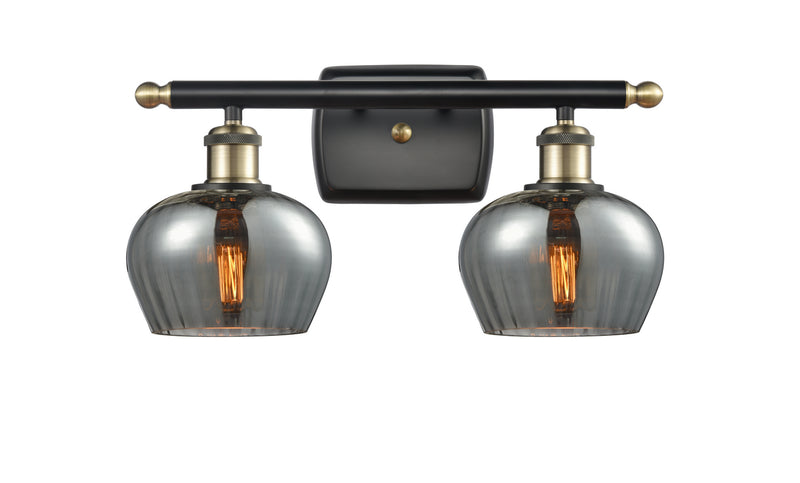 Innovations 516-2W-BAB-G93 Two Light Bath Vanity, Black Antique Brass