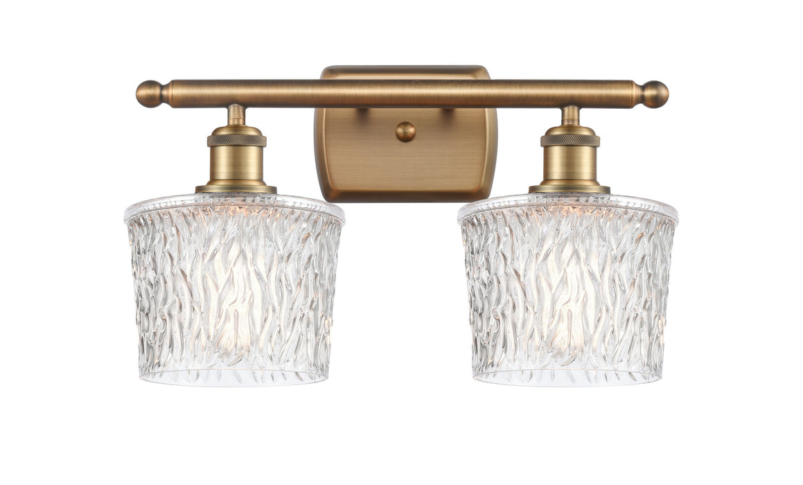Innovations 516-2W-BB-G402 Two Light Bath Vanity, Brushed Brass
