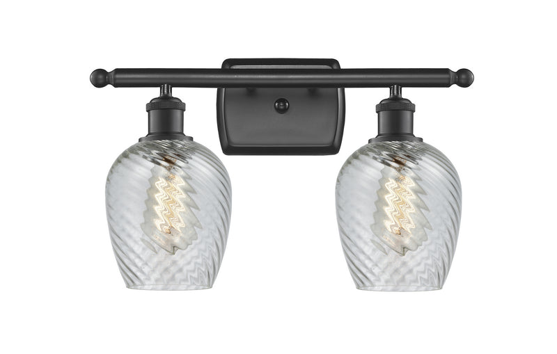 Innovations 516-2W-BK-G292-LED LED Bath Vanity, Matte Black
