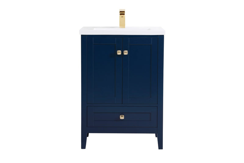 Elegant Lighting VF-2001BL Bathroom Vanity, Blue