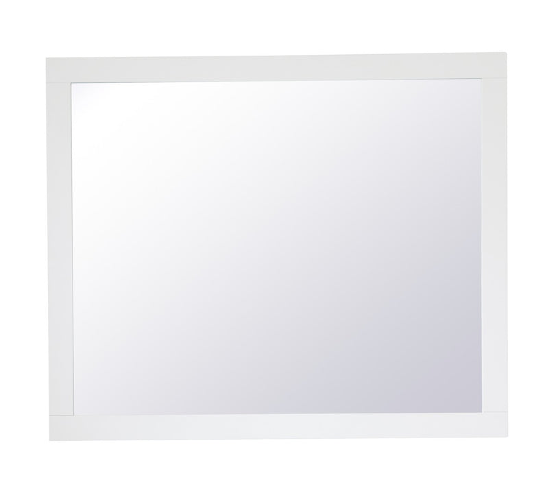 Elegant Lighting VM23036WH Mirror, White
