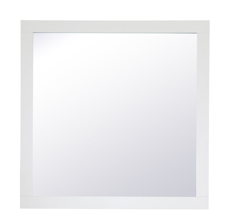 Elegant Lighting VM23636WH Mirror, White