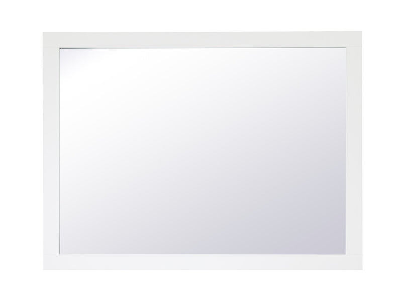 Elegant Lighting VM24836WH Mirror, White