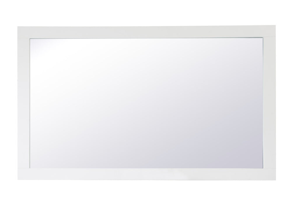 Elegant Lighting VM26036WH Mirror, White