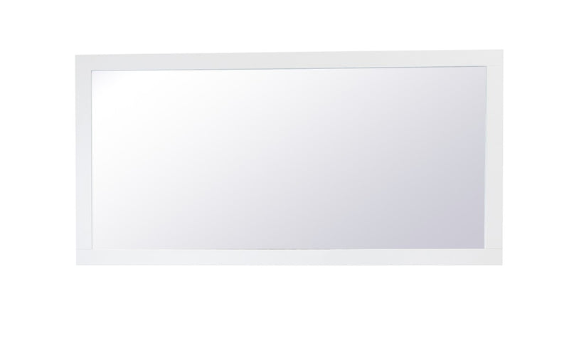 Elegant Lighting VM27236WH Mirror, White