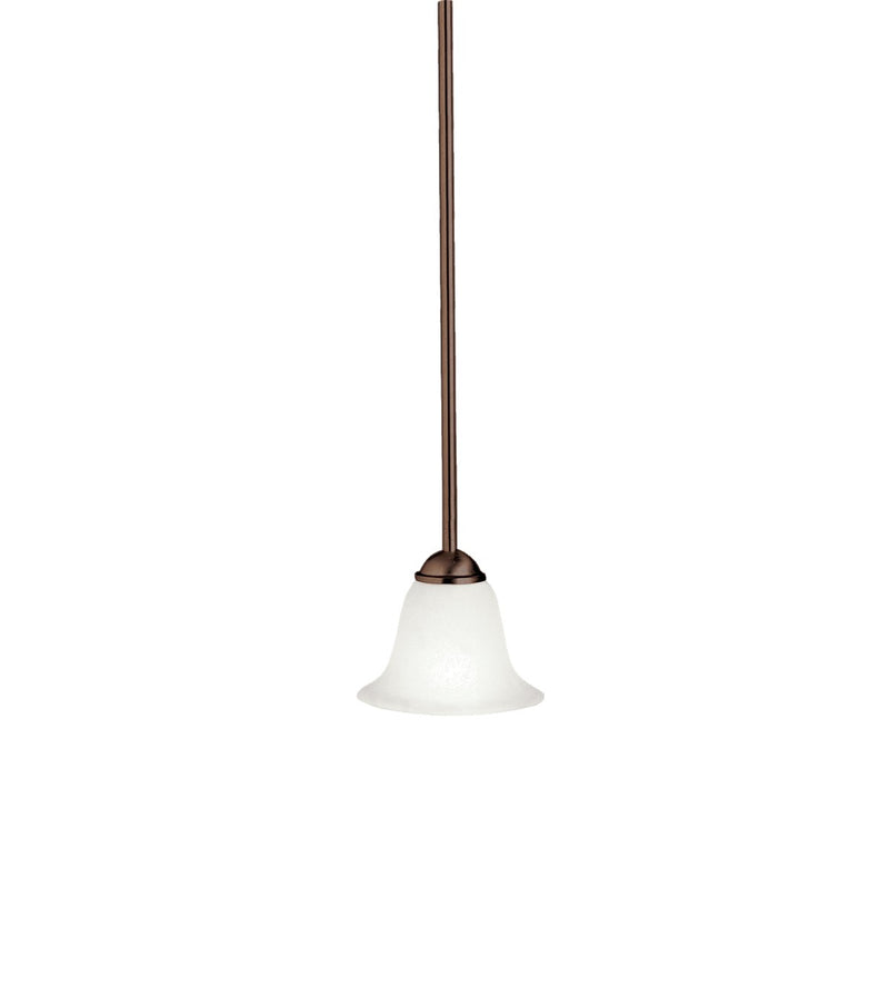 Kichler 2771TZ One Light Mini Pendant, Tannery Bronze