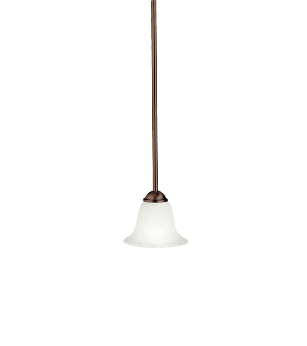 Kichler 2771TZ One Light Mini Pendant, Tannery Bronze