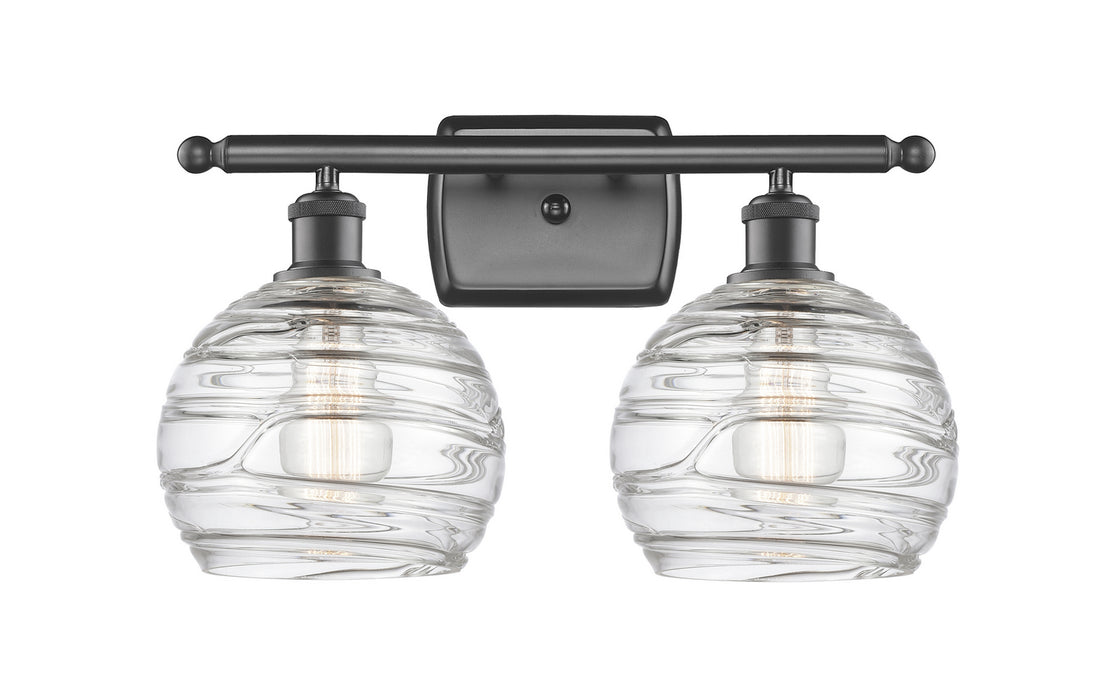 Innovations 516-2W-OB-G1213-8 Two Light Bath Vanity, Oil Rubbed Bronze