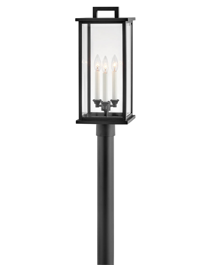 Hinkley 20011BK LED Outdoor Post Mount, Black
