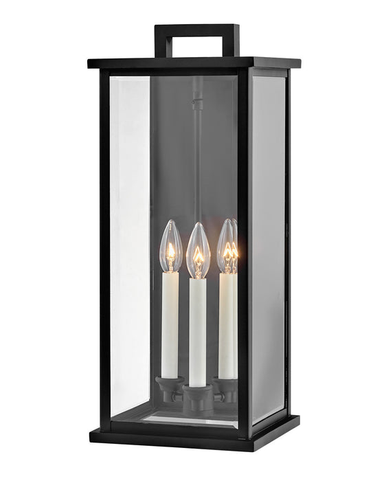 Hinkley 20015BK LED Outdoor Wall Mount, Black