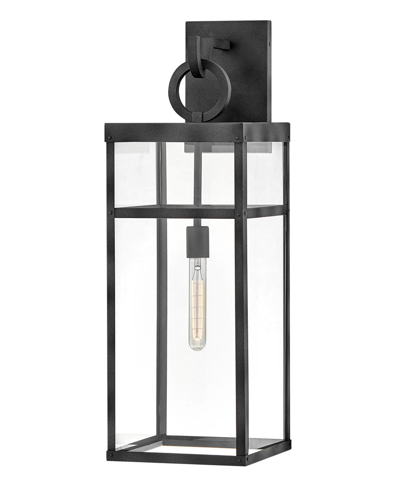 Hinkley 2807DZ LED Outdoor Wall Mount, Aged Zinc