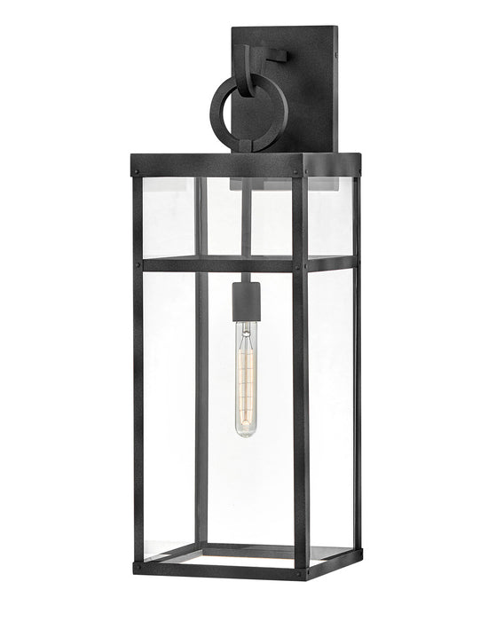 Hinkley 2807DZ LED Outdoor Wall Mount, Aged Zinc