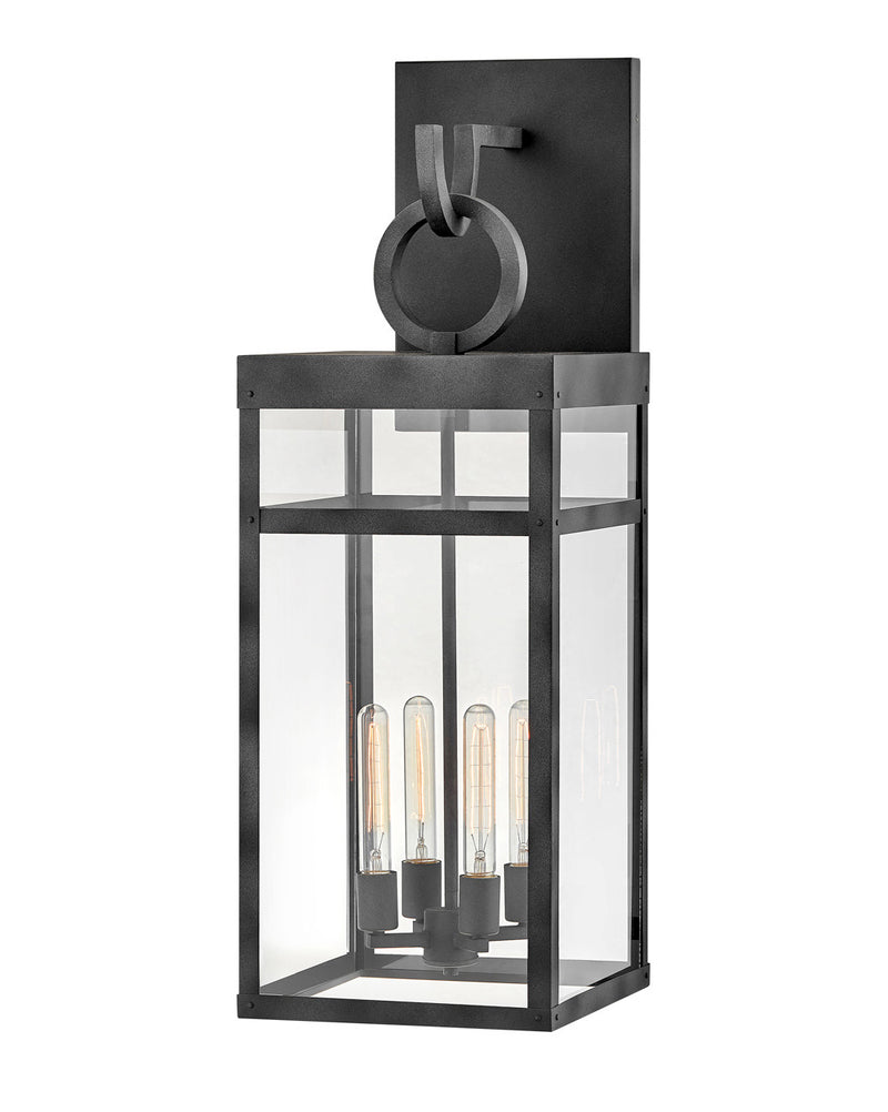 Hinkley 2809DZ LED Outdoor Wall Mount, Aged Zinc