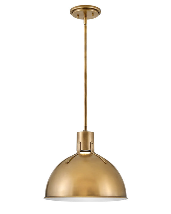 Hinkley 3487HB LED Pendant, Heritage Brass