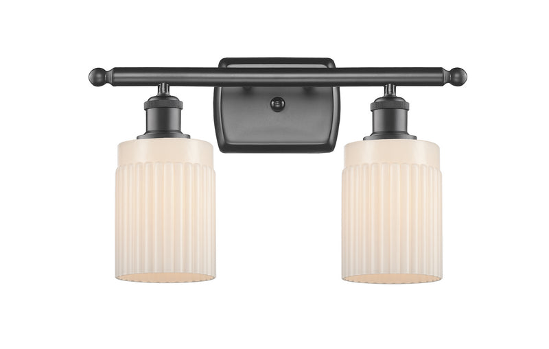 Innovations 516-2W-OB-G341 Two Light Bath Vanity, Oil Rubbed Bronze