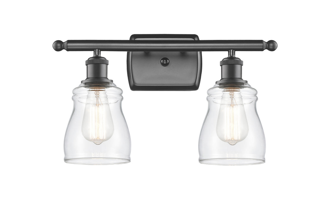 Innovations 516-2W-OB-G392 Two Light Bath Vanity, Oil Rubbed Bronze