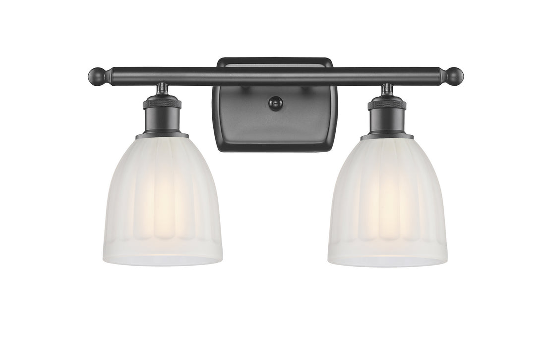 Innovations 516-2W-OB-G441 Two Light Bath Vanity, Oil Rubbed Bronze