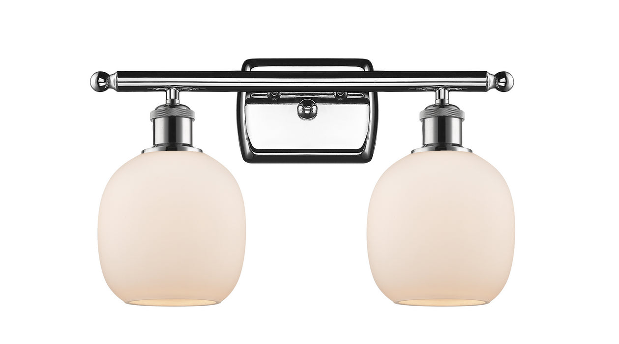 Innovations 516-2W-PC-G101 Two Light Bath Vanity, Polished Chrome
