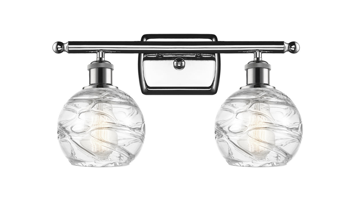 Innovations 516-2W-PC-G1213-6 Two Light Bath Vanity, Polished Chrome