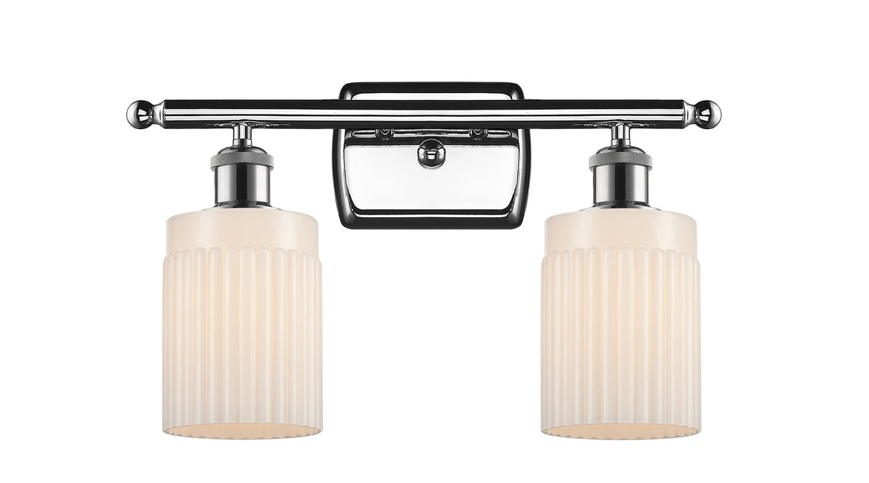 Innovations 516-2W-PC-G341 Two Light Bath Vanity, Polished Chrome