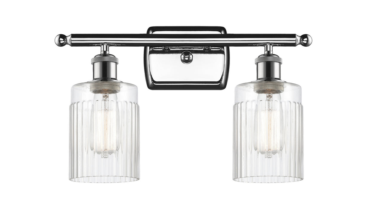 Innovations 516-2W-PC-G342 Two Light Bath Vanity, Polished Chrome