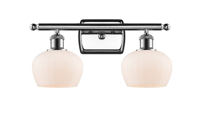 Innovations 516-2W-PC-G91 Two Light Bath Vanity, Polished Chrome
